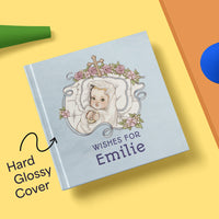 Personalised Christian Wish Book For Babies: 1st Birthday, Newborn or Baptism