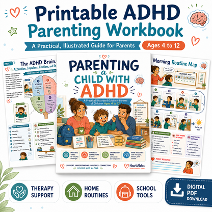 A Practical Illustrated Guide for Parents of Children with ADHD Ages 4 to 12