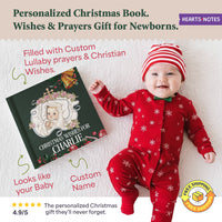 Newborn Personalized Christmas Blessing Gift Book