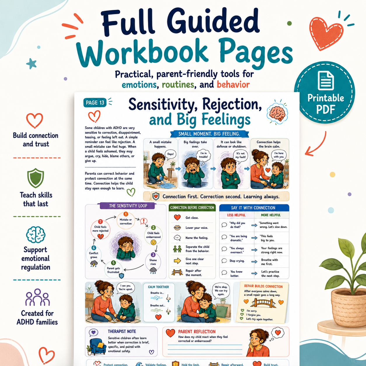 A Practical Illustrated Guide for Parents of Children with ADHD Ages 4 to 12