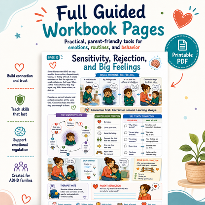 A Practical Illustrated Guide for Parents of Children with ADHD Ages 4 to 12