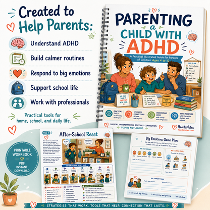 A Practical Illustrated Guide for Parents of Children with ADHD Ages 4 to 12