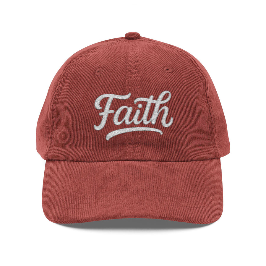 "Faith" Vintage Casual Stype Cap — HEARTS NOTES Christian book and faith resource