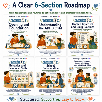 A Practical Illustrated Guide for Parents of Children with ADHD Ages 4 to 12