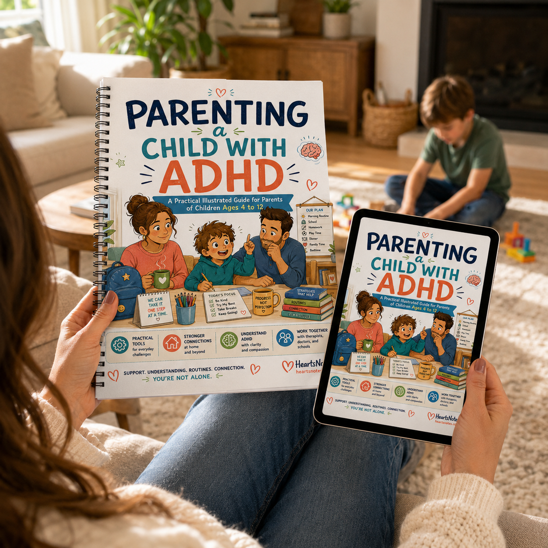 A Practical Illustrated Guide for Parents of Children with ADHD Ages 4 to 12