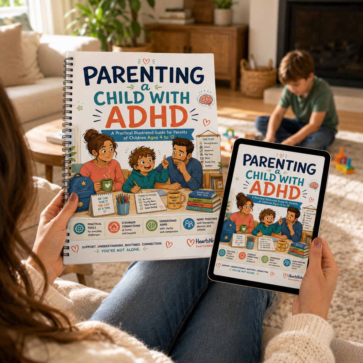 A Practical Illustrated Guide for Parents of Children with ADHD Ages 4 to 12
