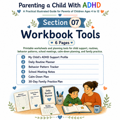 A Practical Illustrated Guide for Parents of Children with ADHD Ages 4 to 12