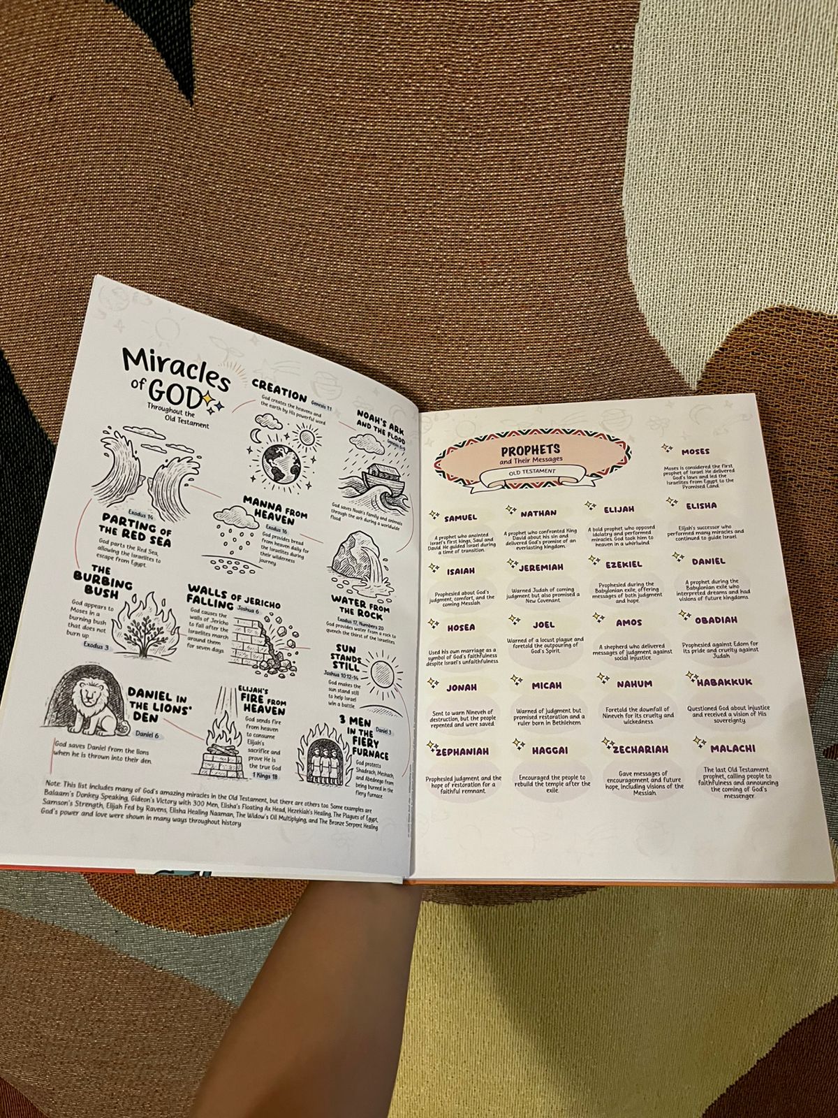 Illustrated "Old Testament" 166 pages Study Book