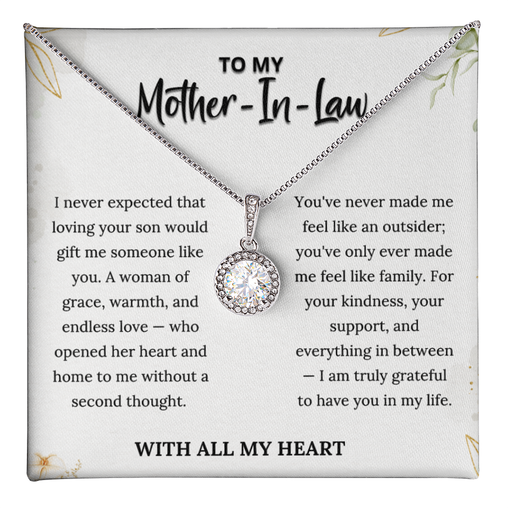 Eternal Necklace for Mother-in-Law |  Gift From Daughter-in-Law