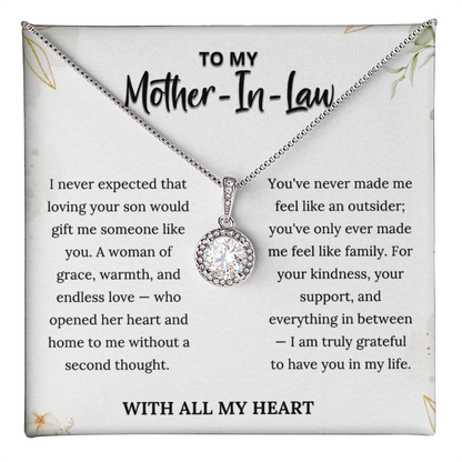 Eternal Necklace for Mother-in-Law |  Gift From Daughter-in-Law