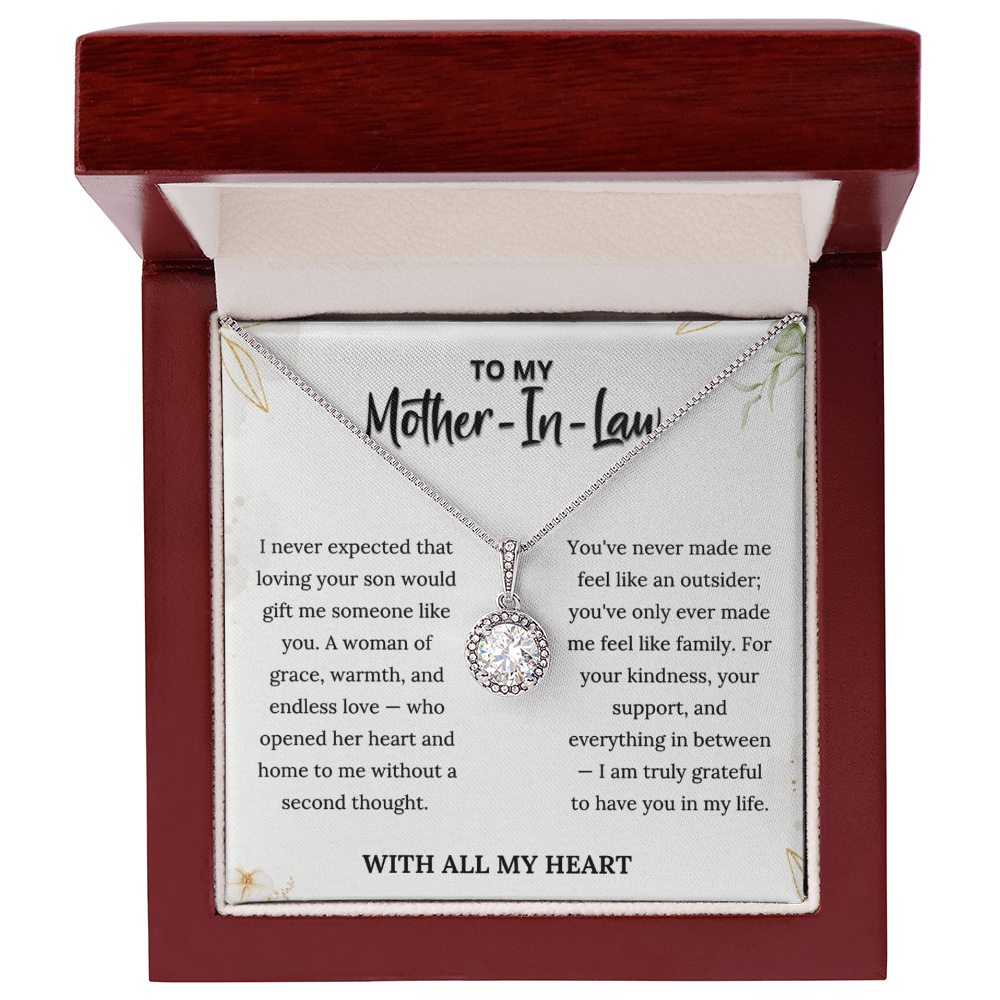 Eternal Necklace for Mother-in-Law |  Gift From Daughter-in-Law
