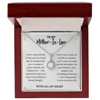 Eternal Necklace for Mother-in-Law |  Gift From Daughter-in-Law