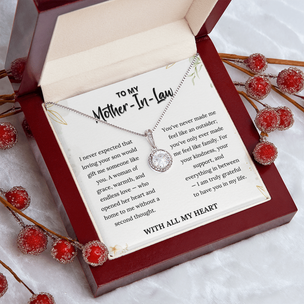 Eternal Necklace for Mother-in-Law |  Gift From Daughter-in-Law