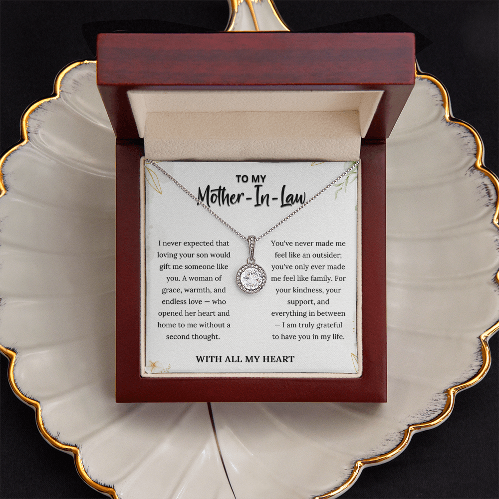 Eternal Necklace for Mother-in-Law |  Gift From Daughter-in-Law