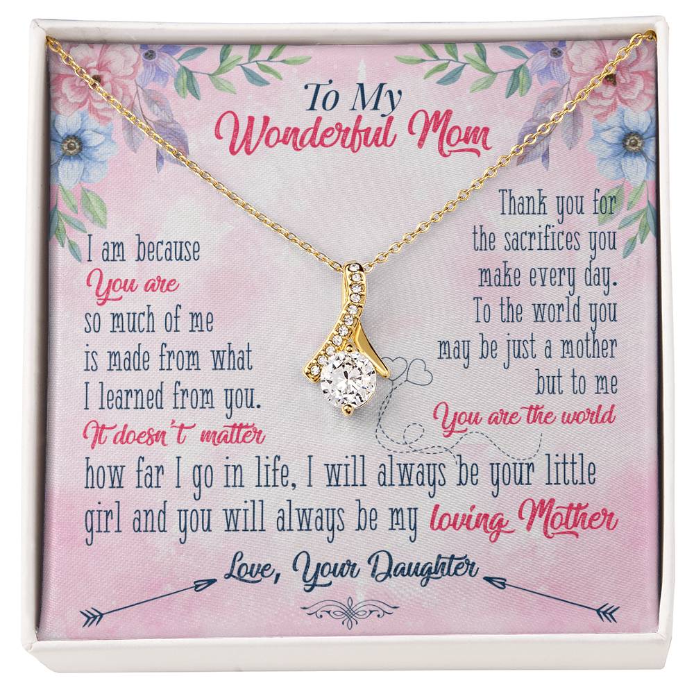Gift to Mom - Infinite Grace Necklace