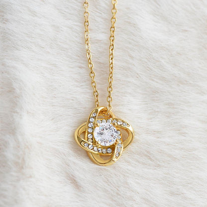 To My Mom —  Infinity Necklace & Keepsake Card  | Faith, Strength & Love