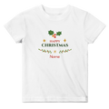 Personalised  Xmas Tshirt for Kids with Name