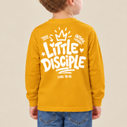"Little Disciple" Kids Long-Sleeve Christian T-Shirt - Unisex