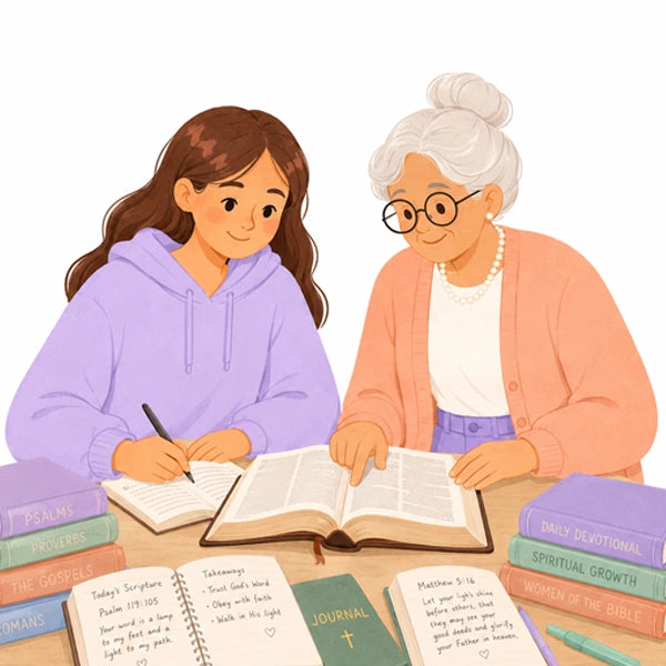 Christian resource collection illustration