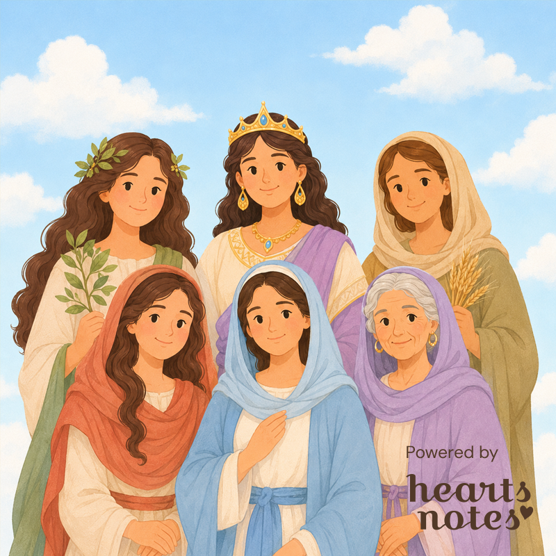 There are 170+ women in the Bible. How many can you actually recognize?
